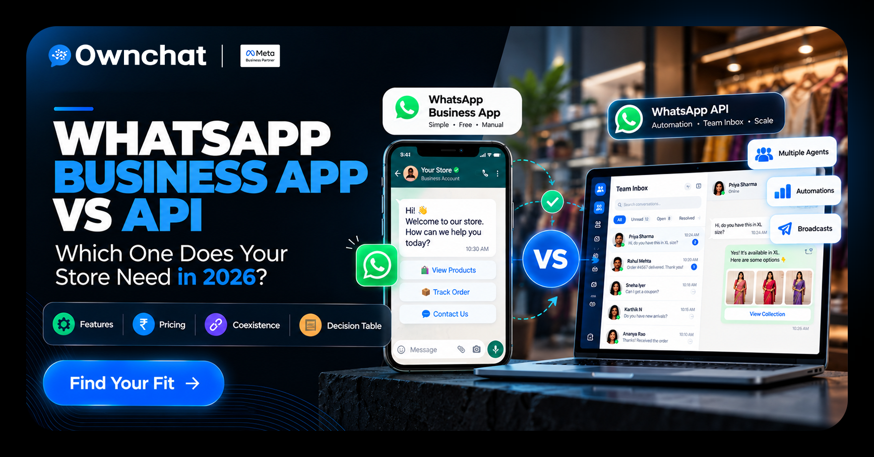 WhatsApp Business App vs API: Which One Does Your Store Need in 2026?